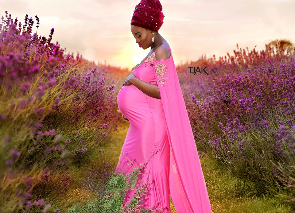 Digital background maternity photoshoot