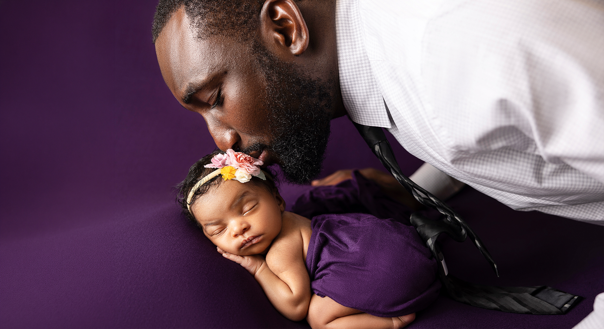 3673 Newborn and Dad